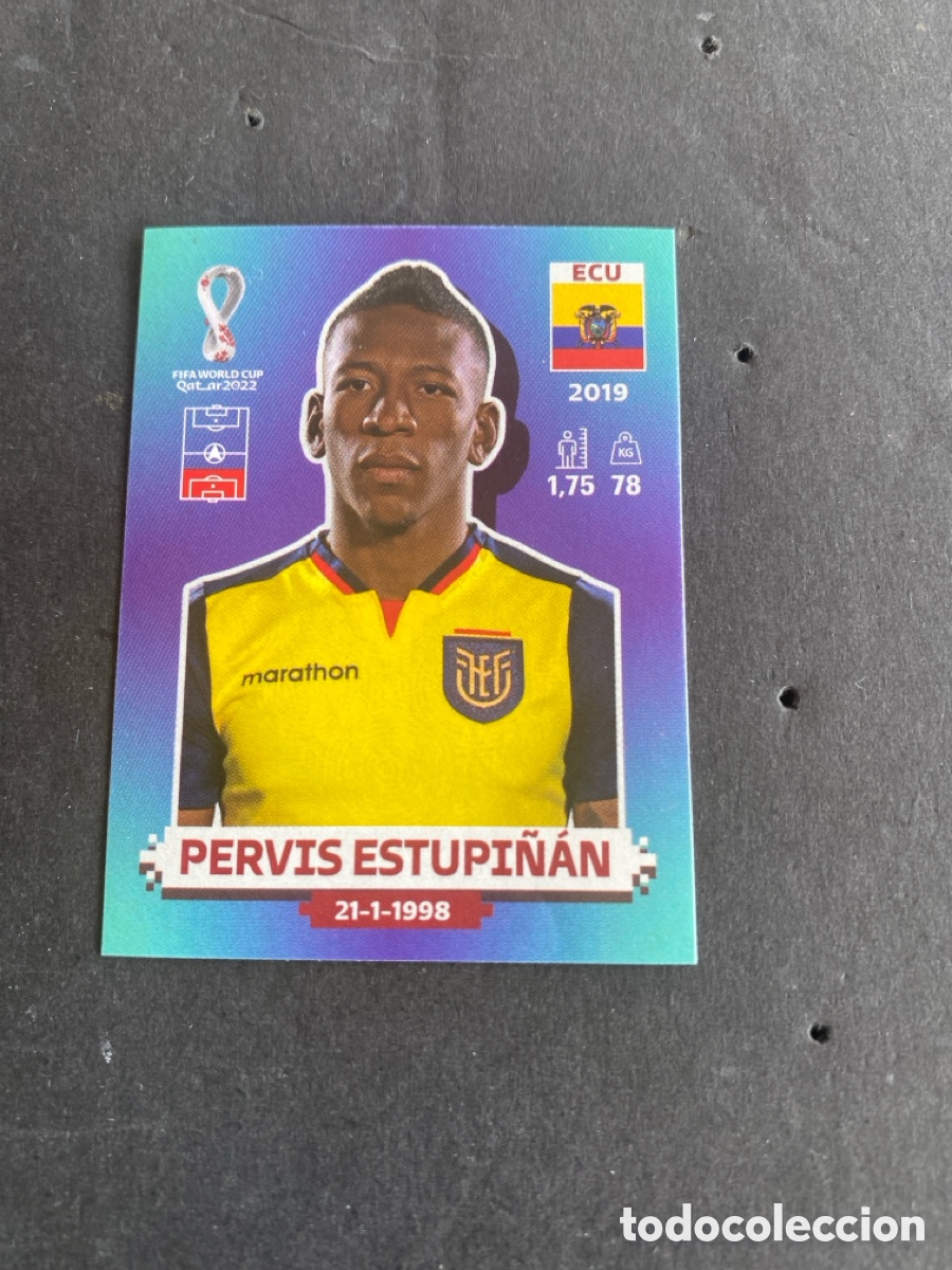 Cromos de F&uacute;tbol: Cromo Mundial Qatar 2022 Ecuador N* 7