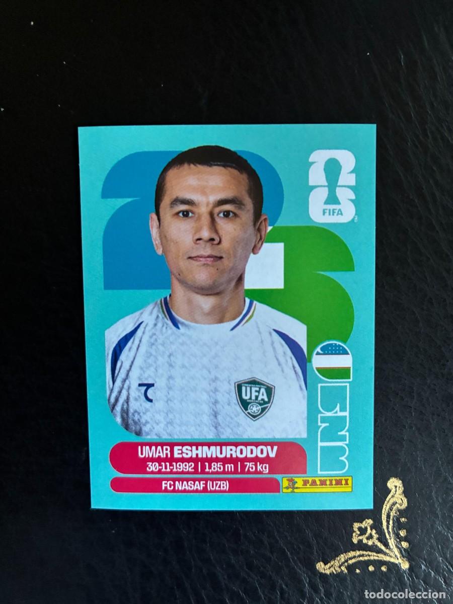 Cromos de F&uacute;tbol: UZB 5 UMAR ESHMURODOV UZB5 UZBEKISTAN FIFA WORLD CUP MUNDIAL 2026 26 PANINI