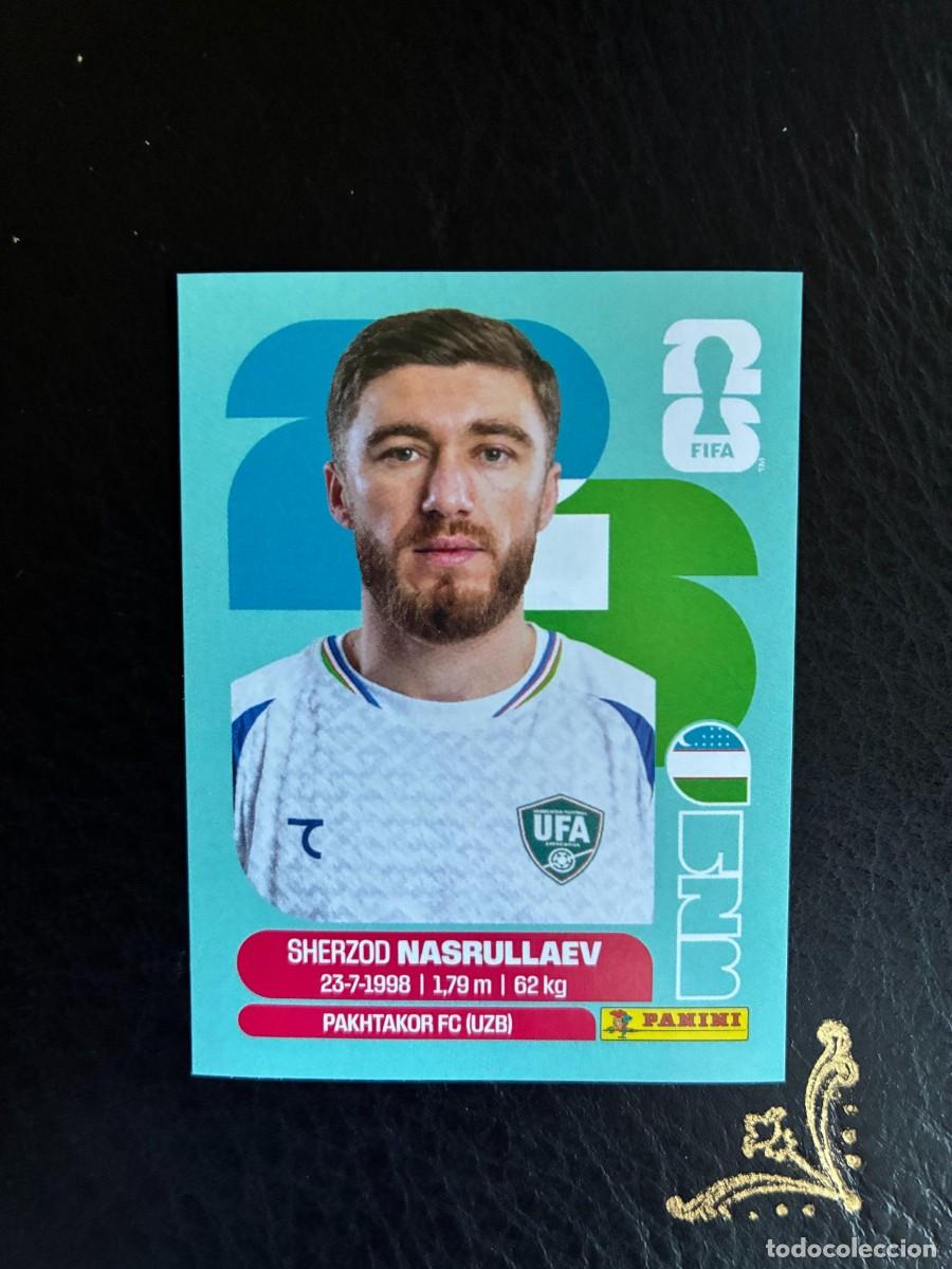 Cromos de F&uacute;tbol: UZB 4 SHERZOD NASRULLAEV UZB4 UZBEKISTAN FIFA WORLD CUP MUNDIAL 2026 26 PANINI