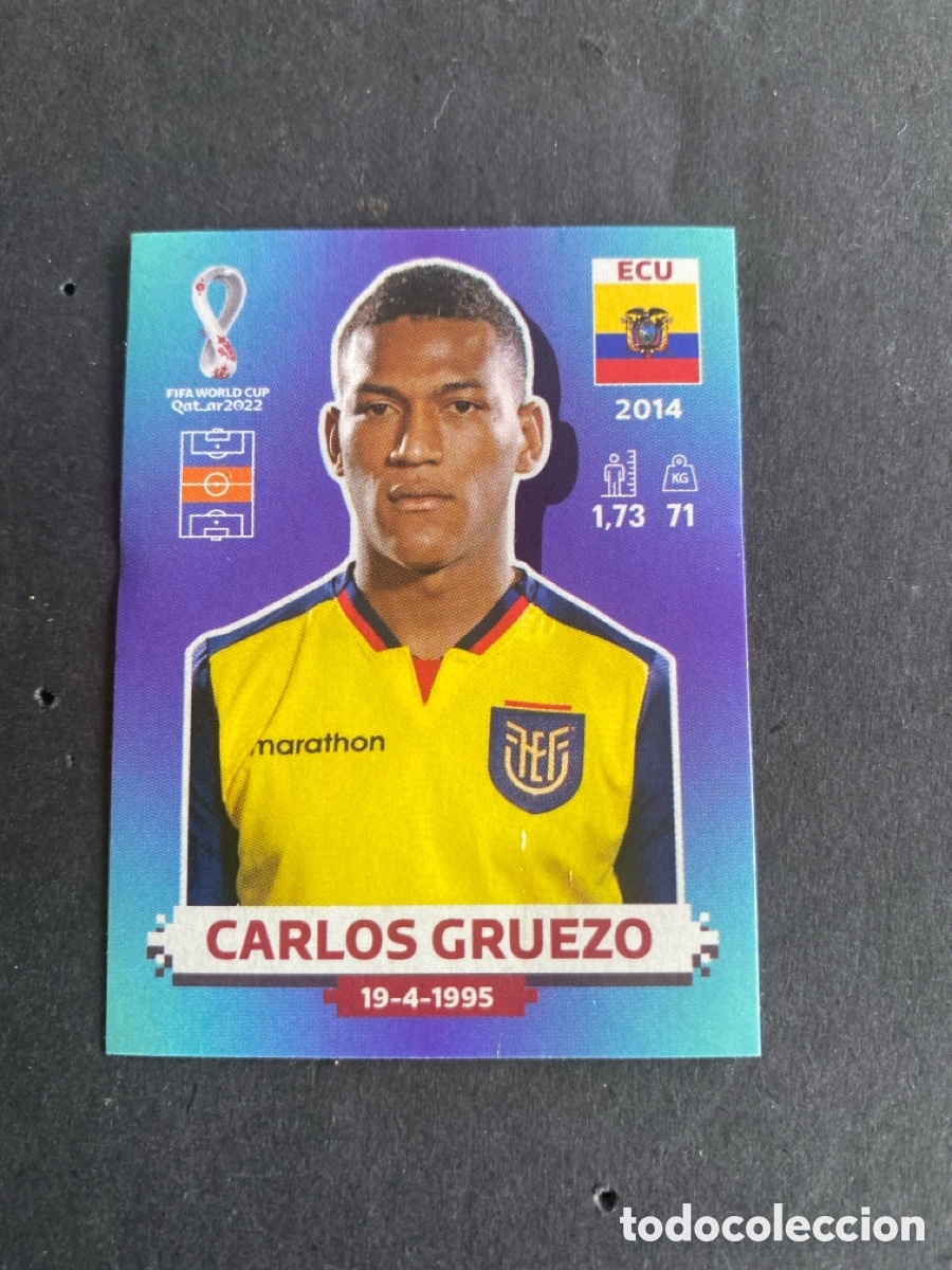 Cromos de F&uacute;tbol: Cromo Mundial Qatar 2022 Ecuador N*13