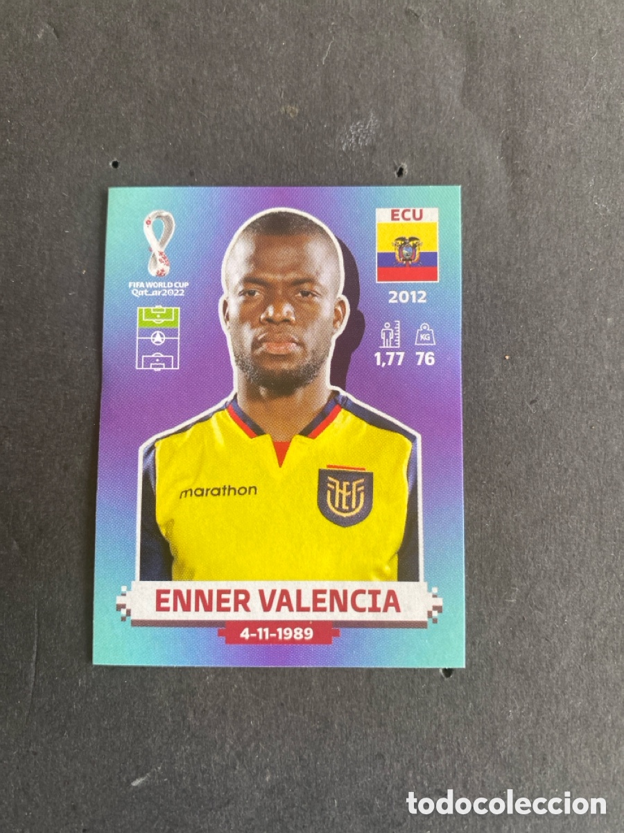 Cromos de F&uacute;tbol: Cromo Mundial Qatar 2022 Ecuador N* 20