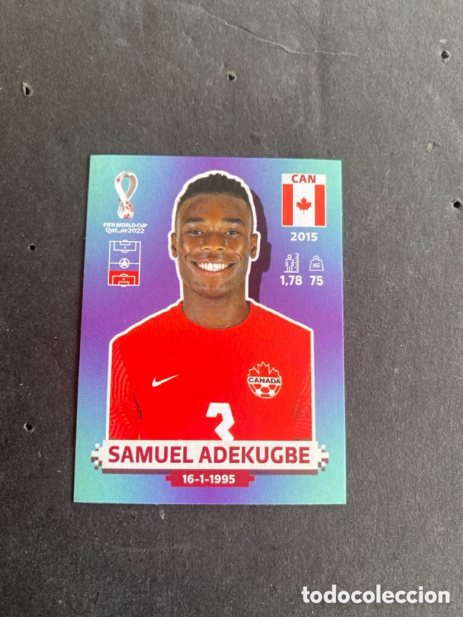 Cartes &agrave; collectionner de Football: Cromo Mundial Qatar 2022 Canada N* 5