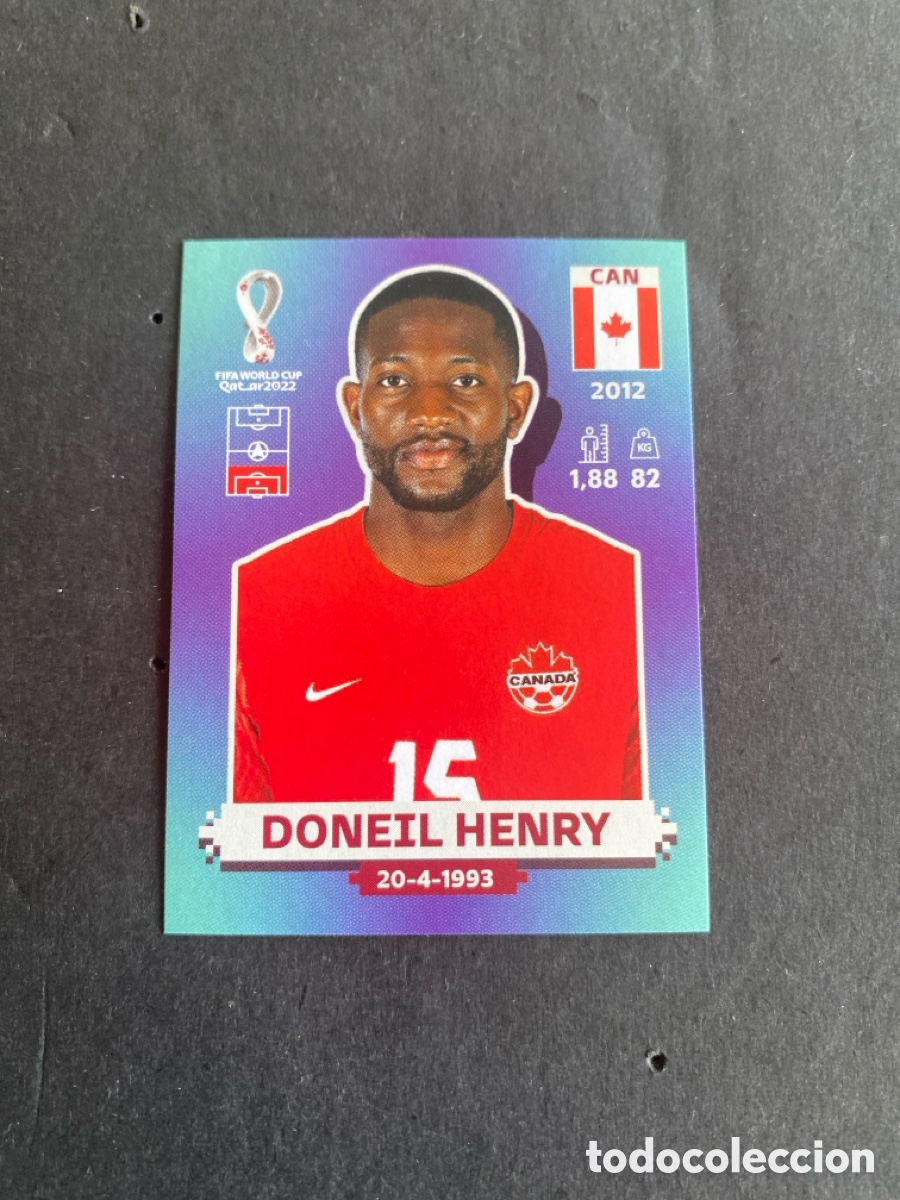 Cartes &agrave; collectionner de Football: Cromo Mundial Qatar 2022 Canada N* 6