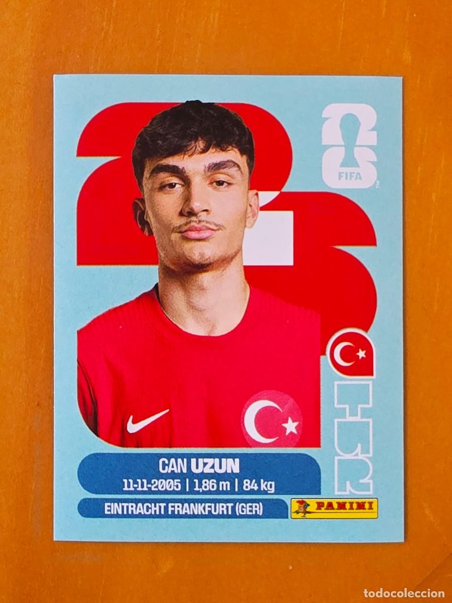 Cartes &agrave; collectionner de Football: TUR 17 Can Uzun, Turqu&iacute;a, Panini FIFA World Cup Mundial 2026 Sticker
