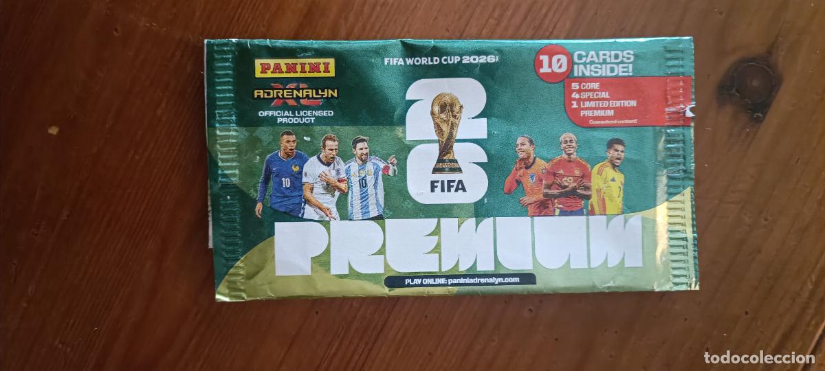 Cromos de F&uacute;tbol: Sobre ADRENALYN Mundial Word Cup Premium - Vac&iacute;o - 2026 26