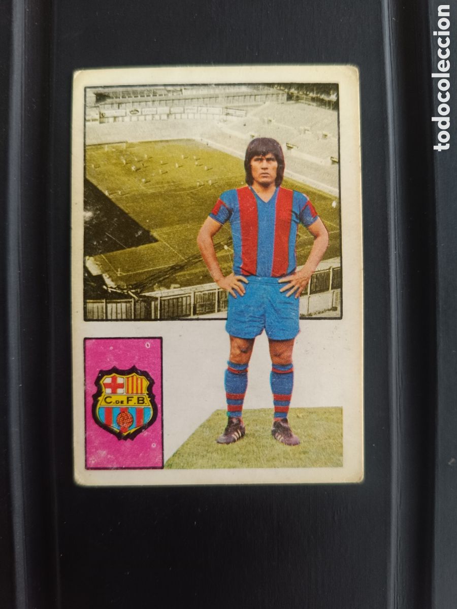 Cromos de F&uacute;tbol: Cromo FHER 74 75 SOTIL BARCELONA NUNCA PEGADO