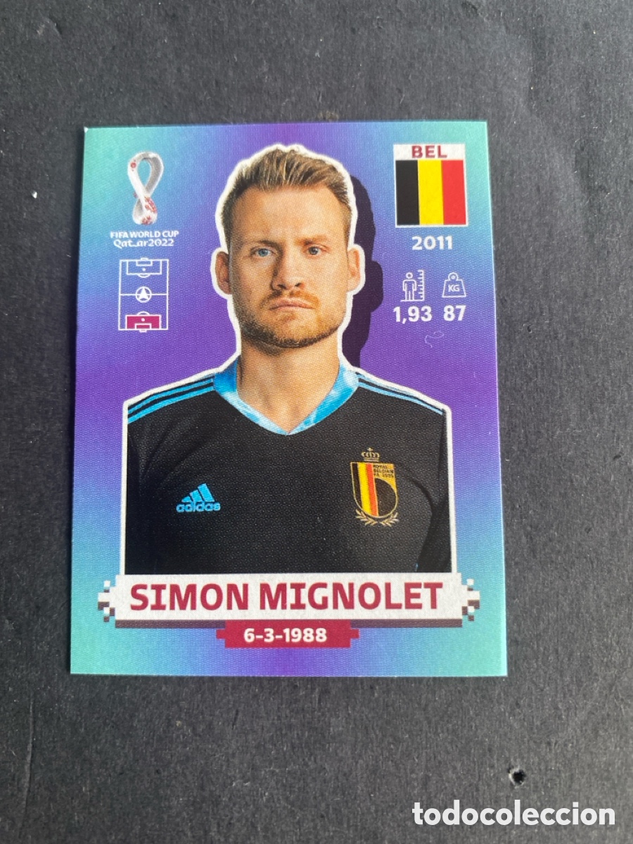 Football Stickers: Cromo Mundial Qatar 2022 Belgica N* 4