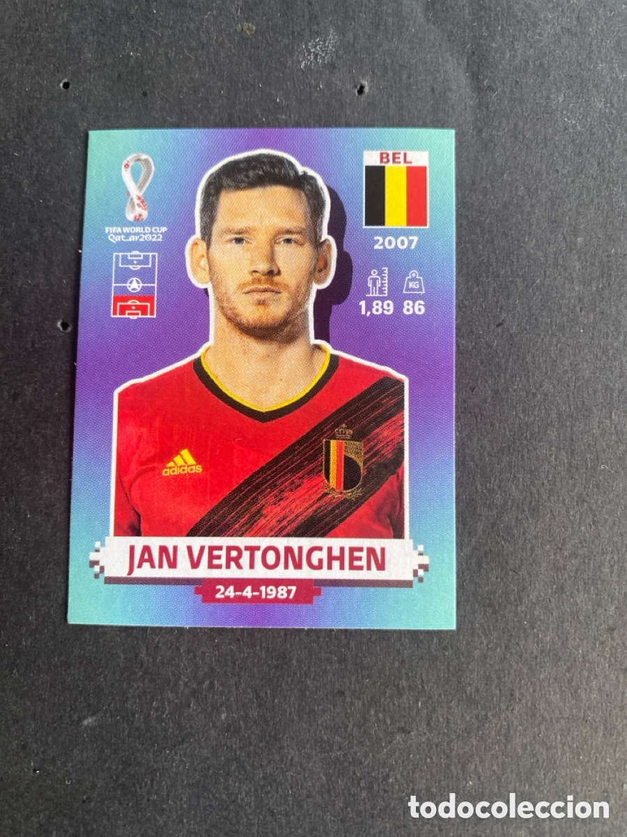 Football Stickers: Cromo Mundial Qatar 2022 Belgica N* 9