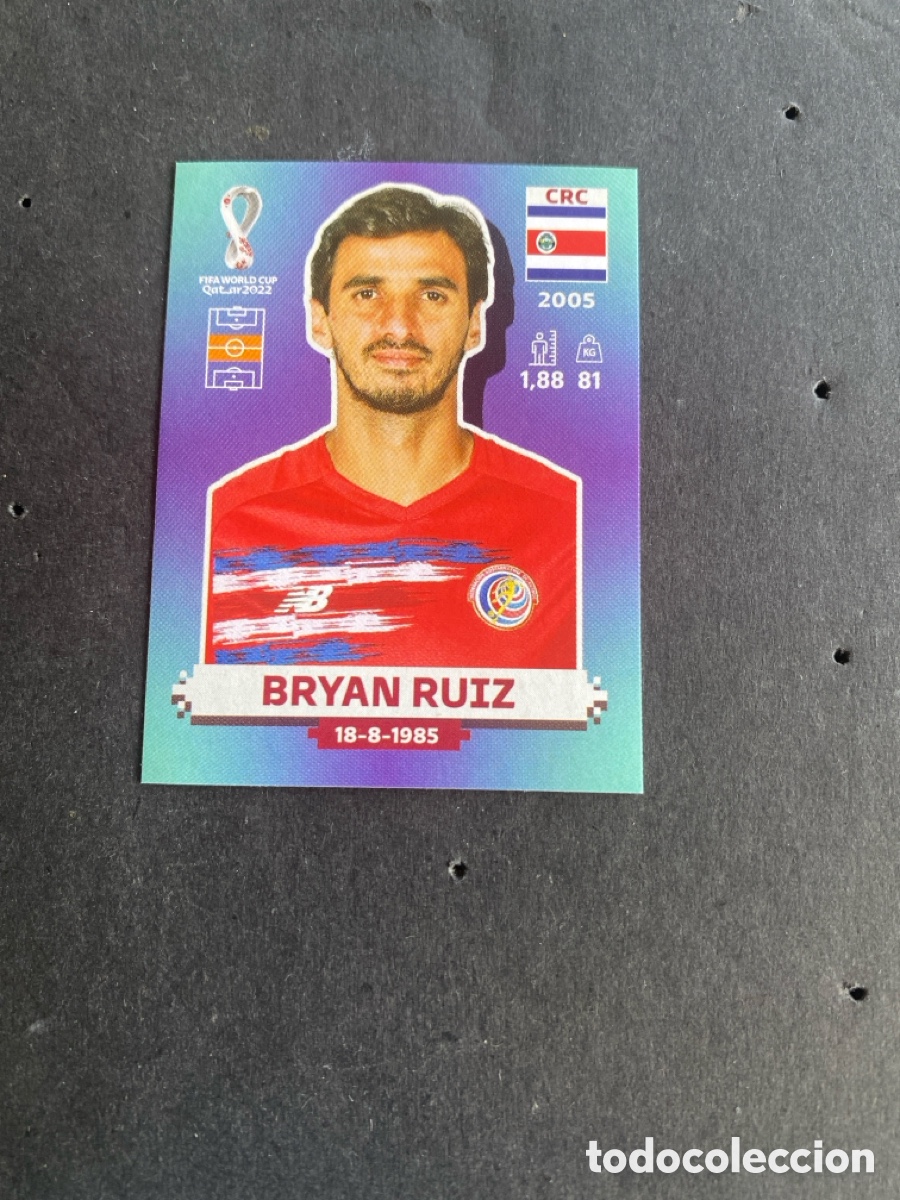 Fu&szlig;ball-Sticker: Cromo Mundial Qatar 2022 Costa Rica N* 14