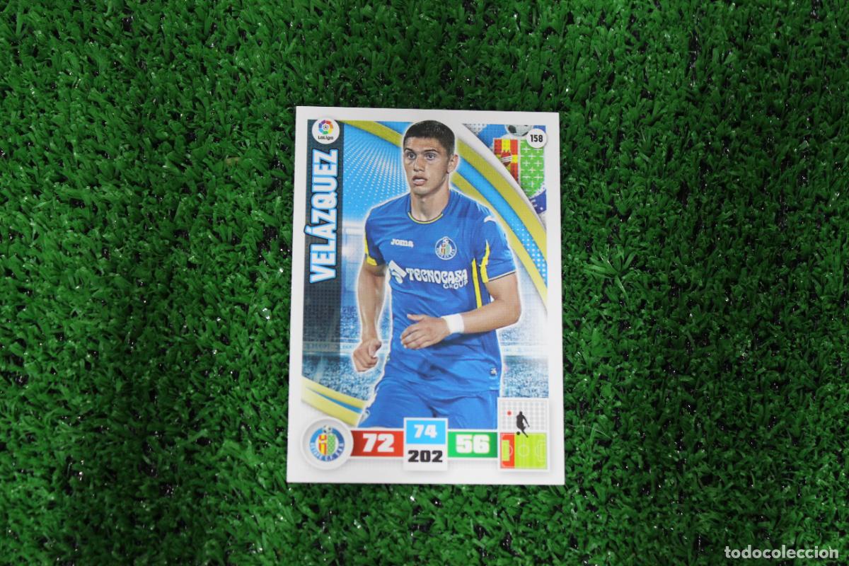 Cromos de f&uacute;tbol: 158 VEL&Aacute;ZQUEZ GETAFE CF ADRENALYN XL 2015 2016 15 16 LALIGA SANTANDER