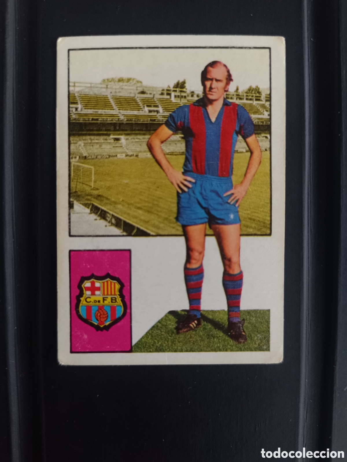 Cromos de f&uacute;tbol: Cromo FHER 74 75 MARCIAL BARCELONA NUNCA PEGADO