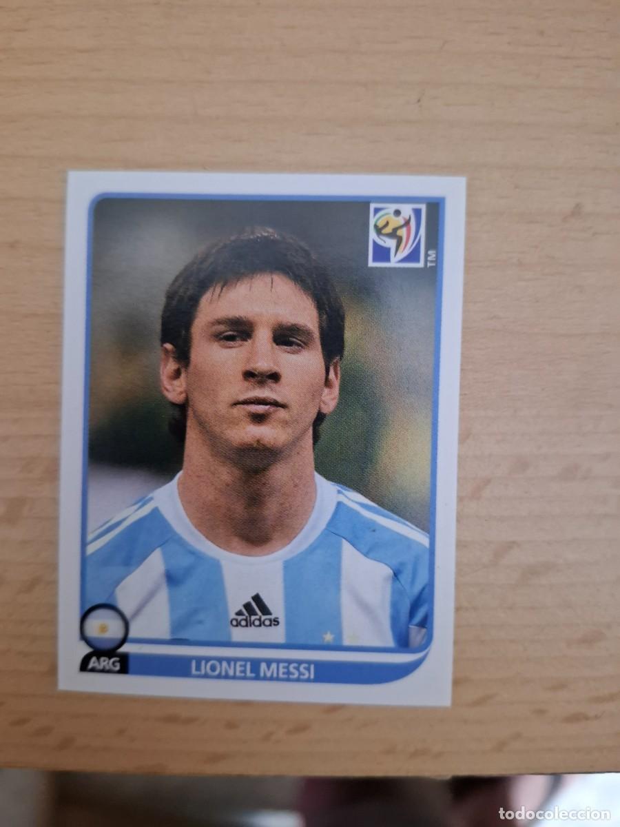 Cromos de F&uacute;tbol: CROMO LIONEL MESSI #122 - PANINI FIFA WORLD CUP SOUTH AFRICA 2010