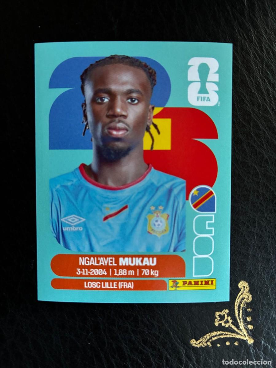 Cromos de Futebol: COD 9 NGALAVEL MUKAU COD9 CONGO FIFA WORLD CUP MUNDIAL 2026 26 PANINI