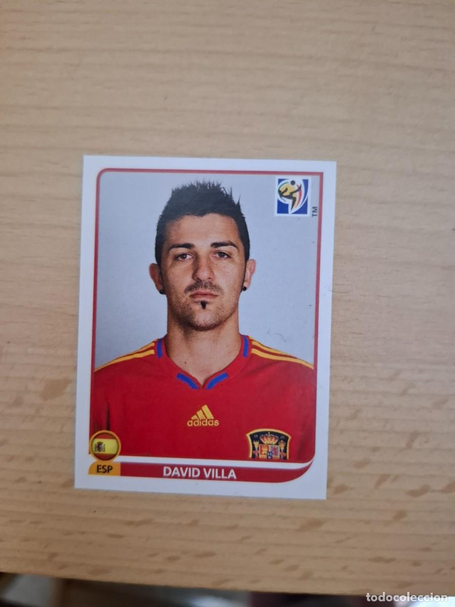 Cromos de f&uacute;tbol: CROMO DAVID VILLA #579 - PANINI FIFA WORLD CUP SOUTH AFRICA 2010