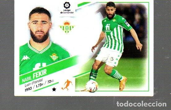 Cromos de F&uacute;tbol: CROMOS DE LIGA DE FUTBOL DEL A&Ntilde;O 2022/2023 EDITO ESTE Y PANINI DE REAL BETIS NABIL FEKIR N &ordm; 17
