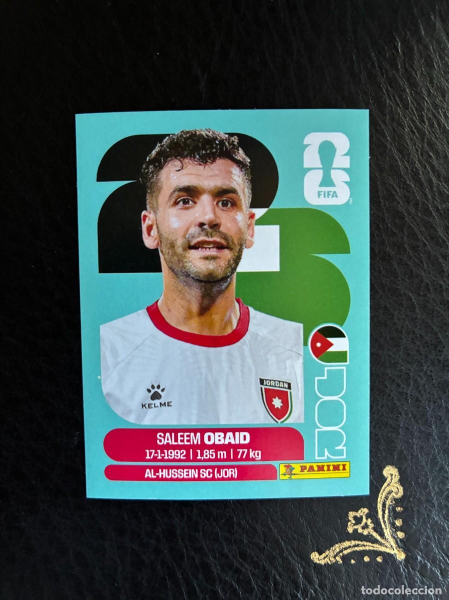 Cromos de F&uacute;tbol: JOR 7 SALEEM OBAID JOR7 JORDANIA FIFA WORLD CUP MUNDIAL 2026 26 PANINI