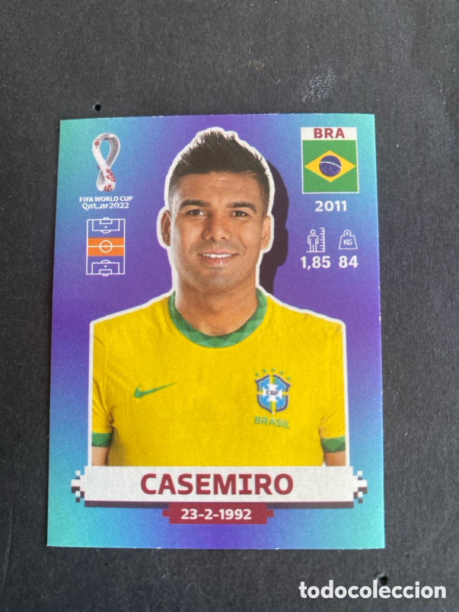 Cromos de F&uacute;tbol: Cromo Mundial Qatar 2022 Brasil N* 10