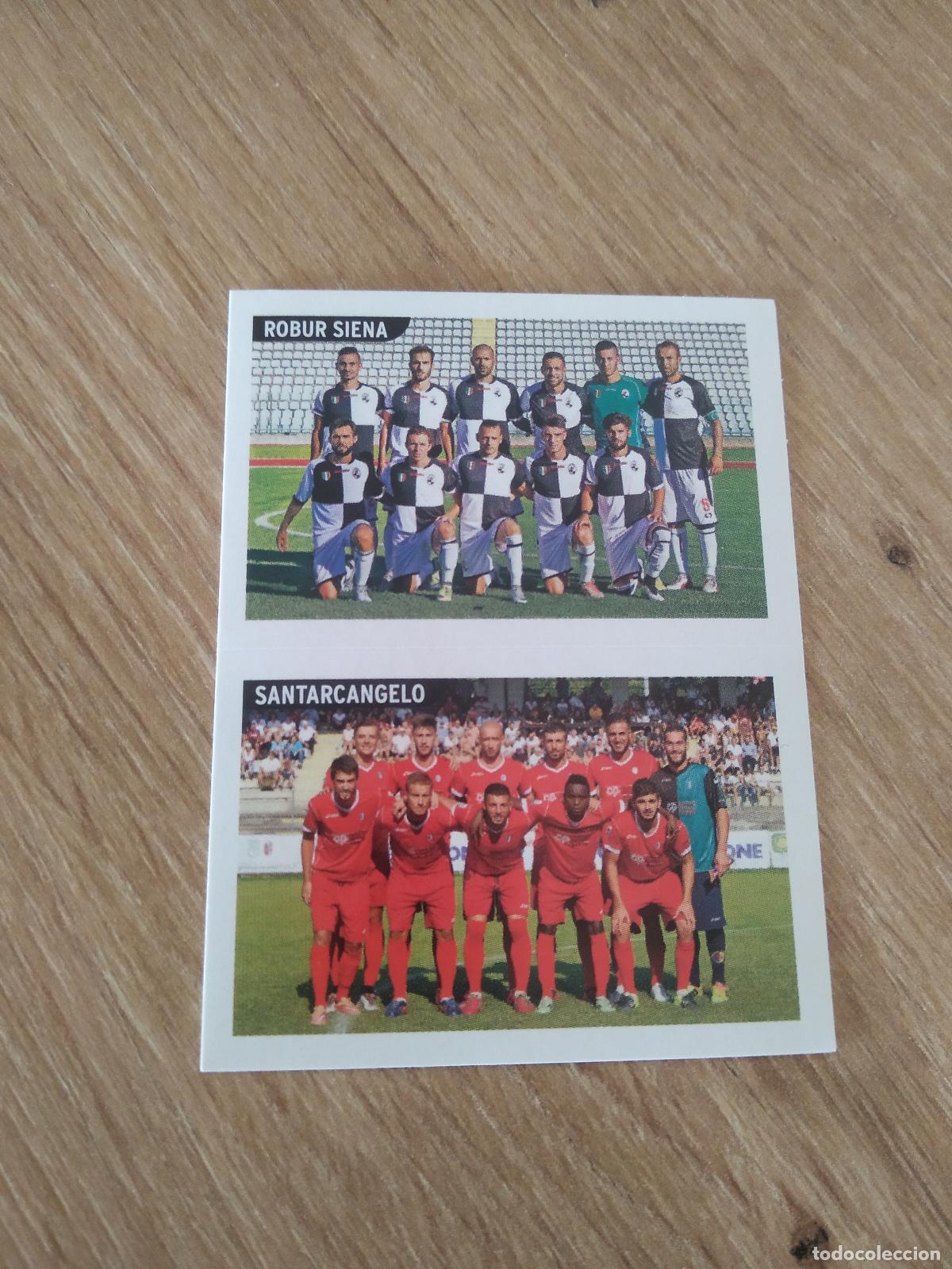 Cromos de Futebol: 850 ROBUR SIENA SANTARCANGELO EQUIPO CROMO FUTBOL PANINI LIGA ITALIA 15-16 CALCIATORI 2015-2016