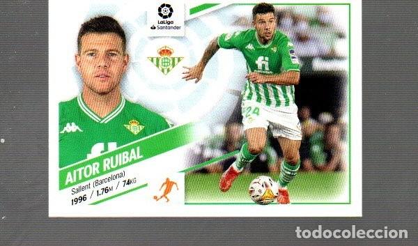 Cromos de Futebol: CROMOS DE LIGA DE FUTBOL DEL A&Ntilde;O 2022/2023 EDITO ESTE Y PANINI DE REAL BETIS AITOR RUIBAL N &ordm; 16 B