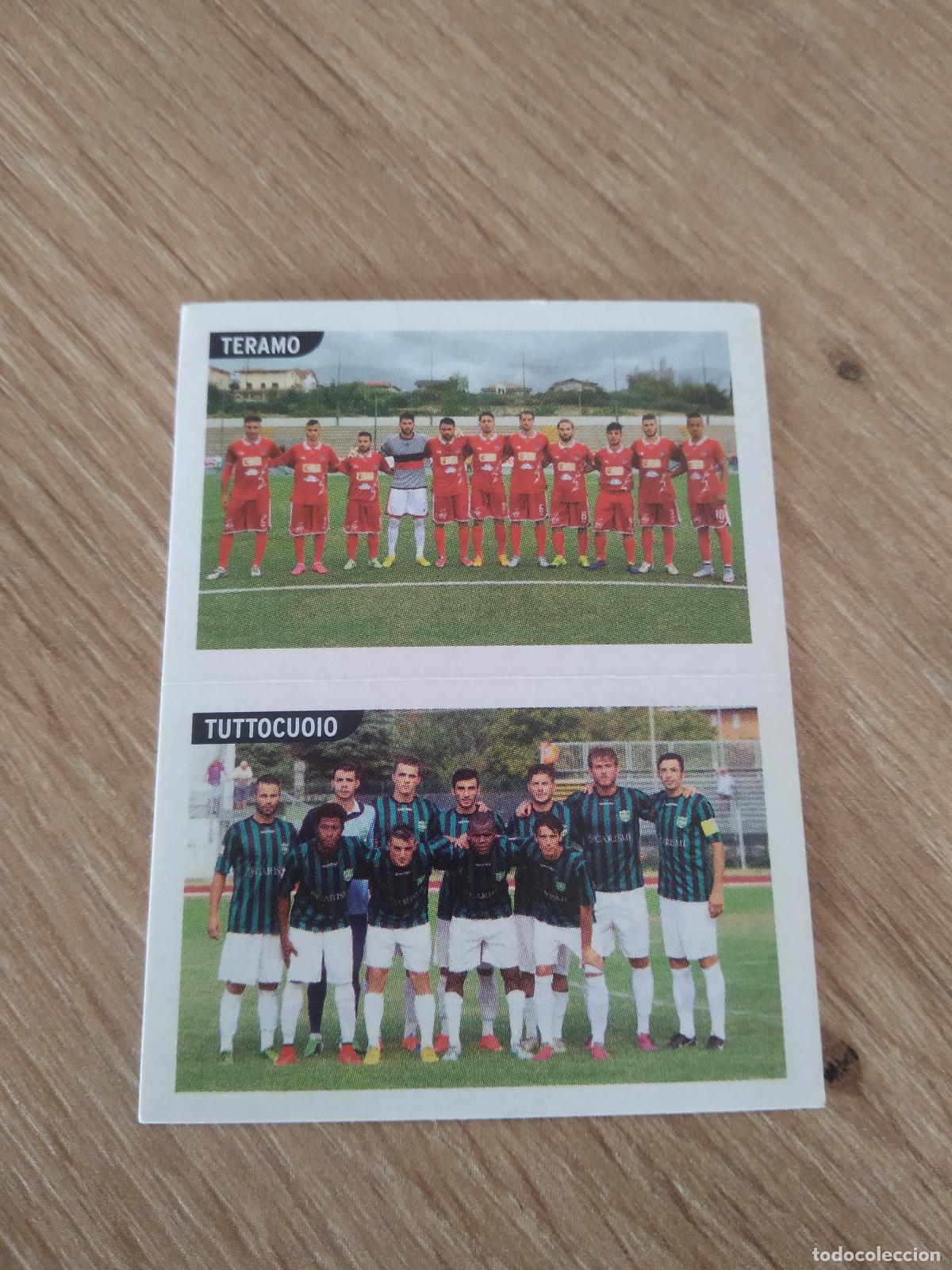 Cromos de Futebol: 853 TERAMO TUTTOCUOIO EQUIPO CROMO FUTBOL PANINI LIGA ITALIA 15-16 CALCIATORI 2015-2016