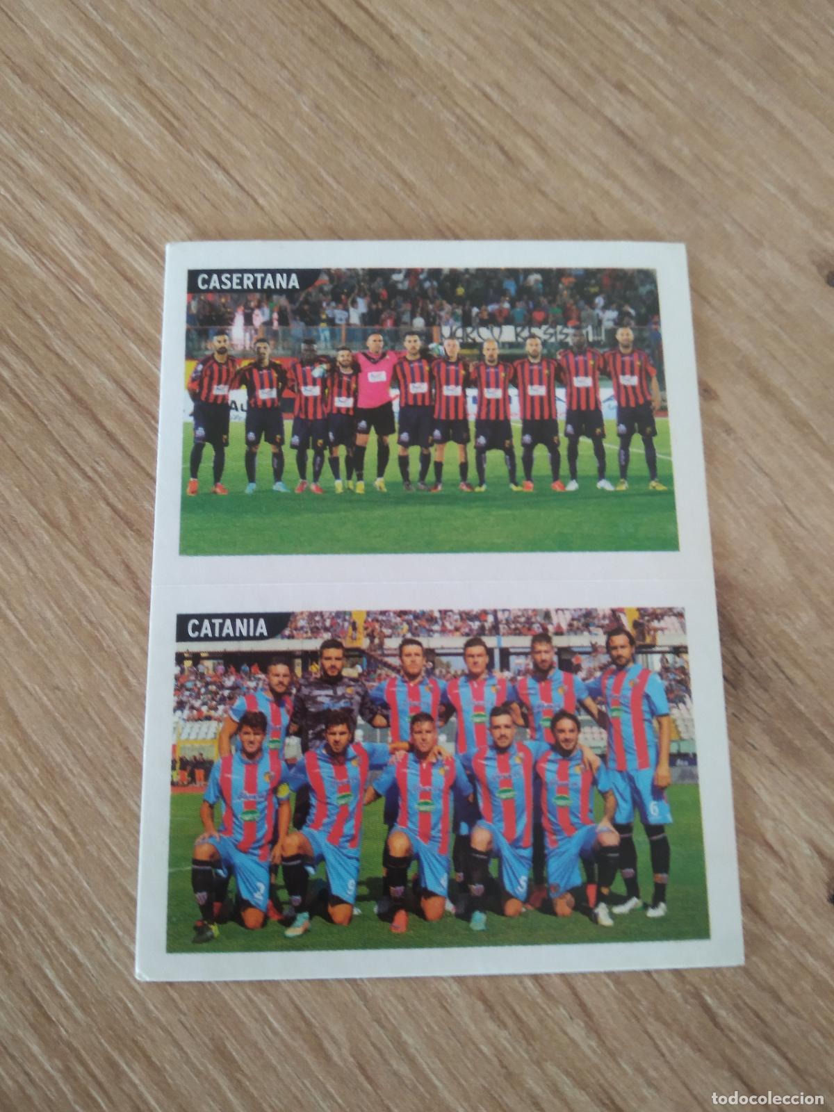 Cromos de Futebol: 856 CASERTANA CATANIA EQUIPO CROMO FUTBOL PANINI LIGA ITALIA 15-16 CALCIATORI 2015-2016