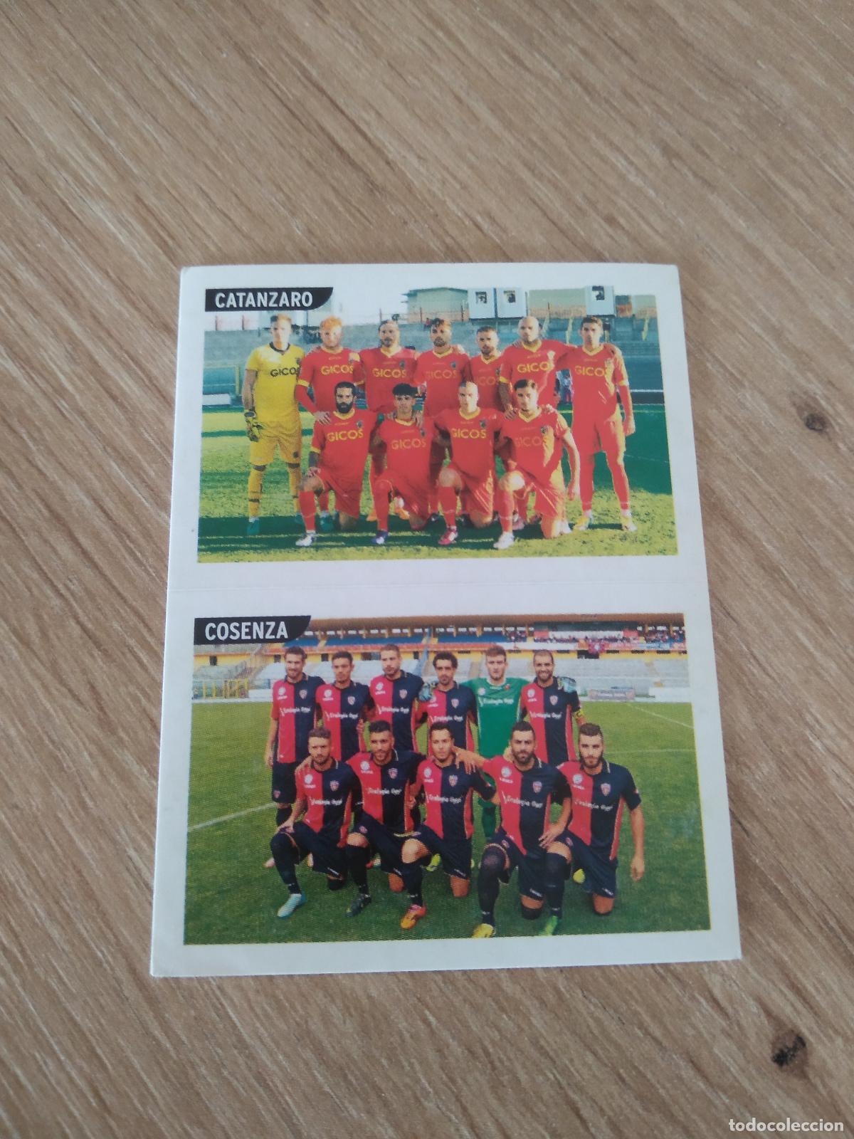 Cromos de Futebol: 857 CATANZARO COSENZA EQUIPO CROMO FUTBOL PANINI LIGA ITALIA 15-16 CALCIATORI 2015-2016