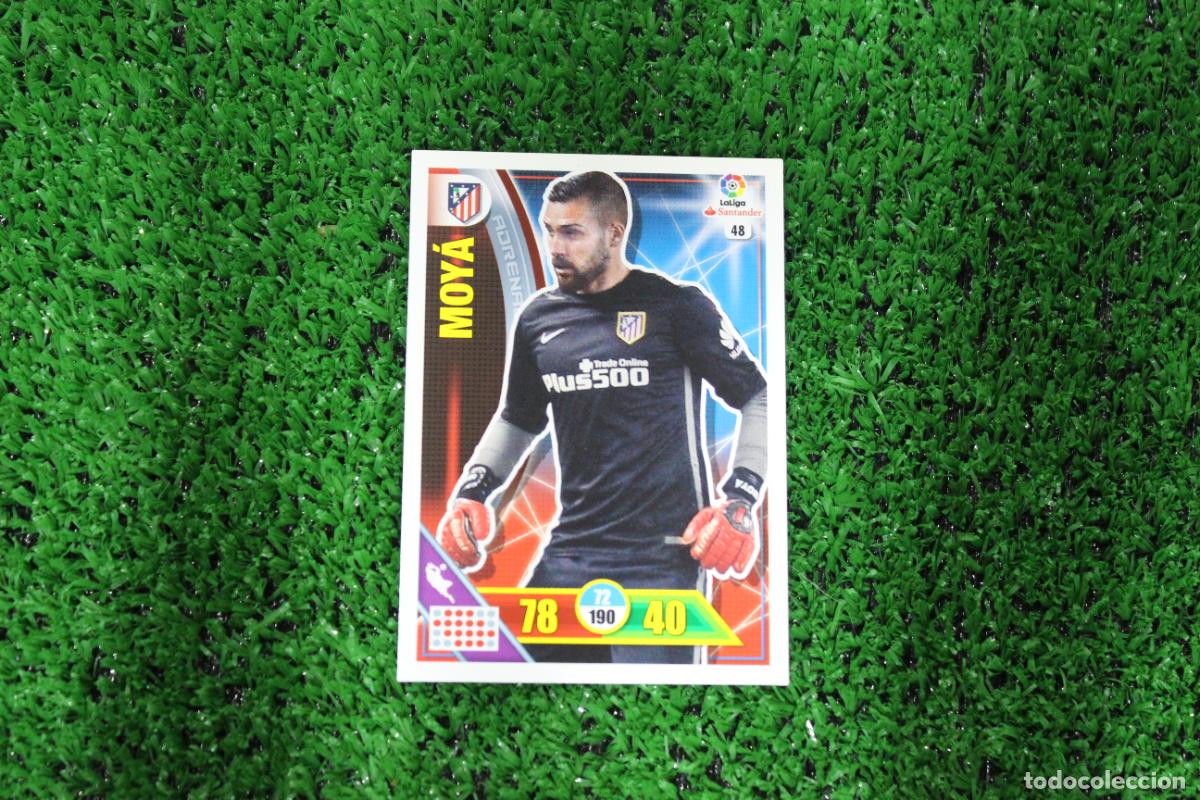 Cromos de Futebol: 48 MOY&Aacute; ADRENALYN XL 2016 2017 16 17 LALIGA SANTANDER