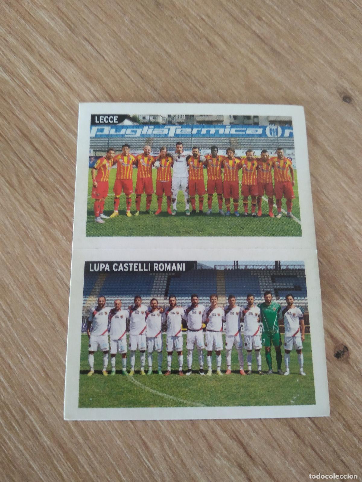 Cromos de Futebol: 862 LECCE LUPA CASTELLI ROMANI EQUIPO CROMO FUTBOL PANINI LIGA ITALIA 15-16 CALCIATORI 2015-2016