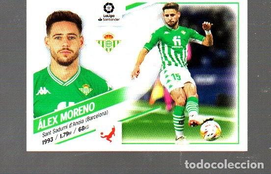 Cromos de Futebol: CROMOS DE LIGA DE FUTBOL DEL A&Ntilde;O 2022/2023 EDITO ESTE Y PANINI DE REAL BETIS &Aacute;LEX MORENO N &ordm; 11