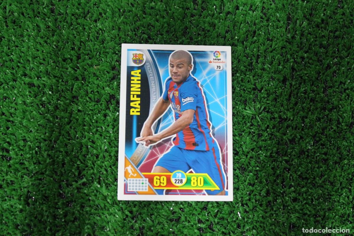 Cromos de Futebol: 70 RAFINHA ADRENALYN XL 2016 2017 16 17 LALIGA SANTANDER