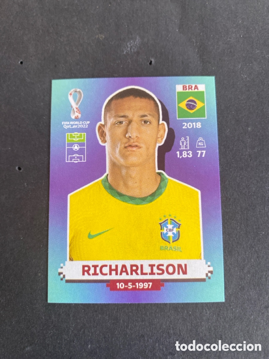 Cromos de F&uacute;tbol: Cromo Mundial Qatar 2022 Brasil N* 19
