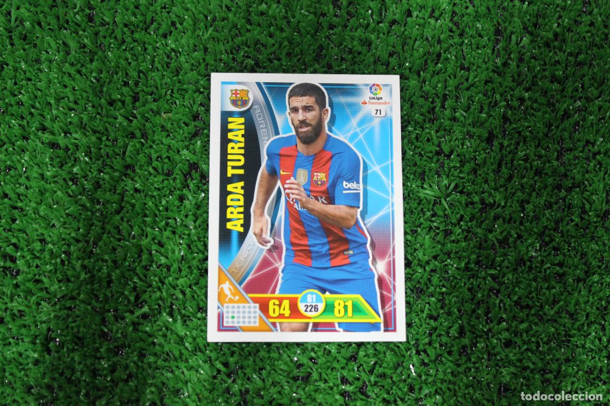 Cromos de F&uacute;tbol: 71 ARDA TURAN ADRENALYN XL 2016 2017 16 17 LALIGA SANTANDER