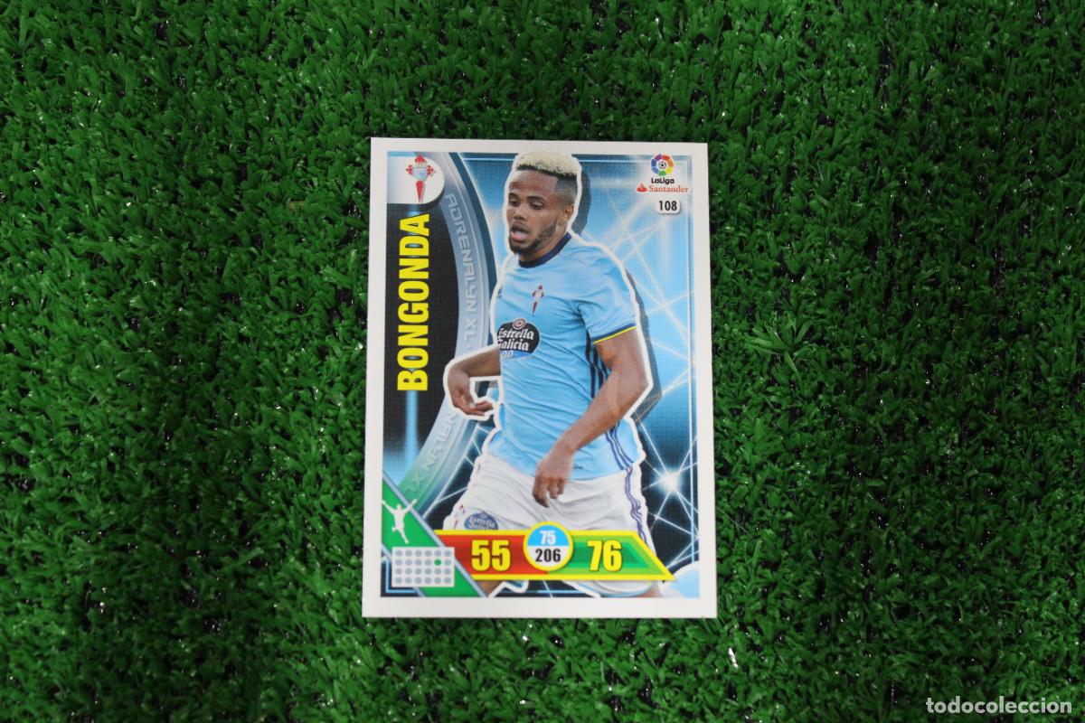 Cromos de F&uacute;tbol: 108 BONGONDA ADRENALYN XL 2016 2017 16 17 LALIGA SANTANDER