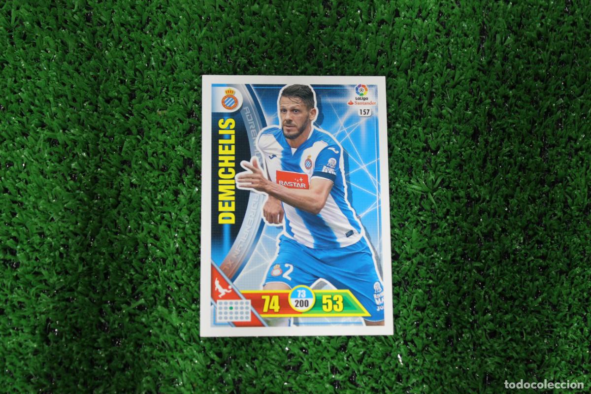 Fu&szlig;ball-Sticker: 157 DEMICHELIS ADRENALYN XL 2016 2017 16 17 LALIGA SANTANDER