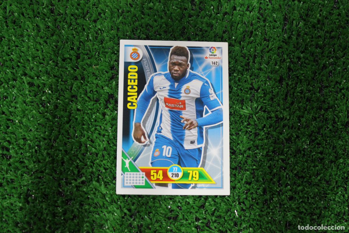 Cromos de F&uacute;tbol: 162 CAICEDO ADRENALYN XL 2016 2017 16 17 LALIGA SANTANDER