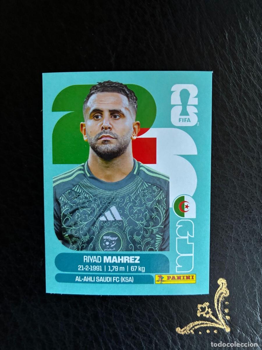 Figurine di Calcio: ALG 15 RIYAD MAHREZ ALG15 ARGELIA FIFA WORLD CUP MUNDIAL 2026 26 PANINI