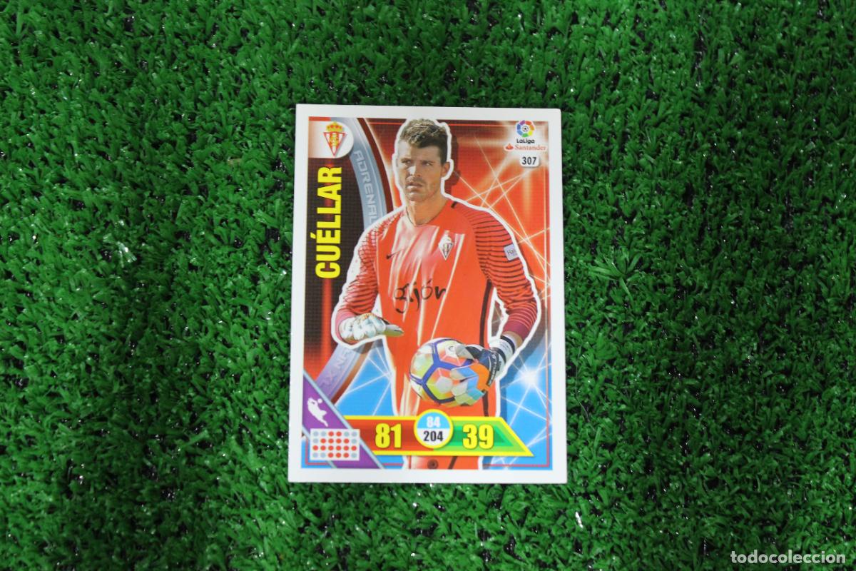 Figurine di Calcio: 307 CU&Eacute;LLAR ADRENALYN XL 2016 2017 16 17 LALIGA SANTANDER