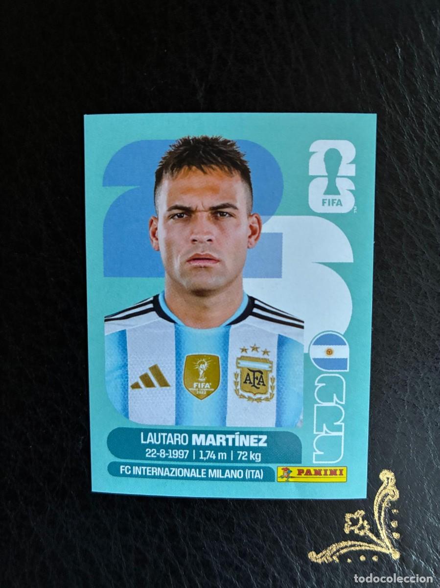 Cromos de F&uacute;tbol: ARG 18 LAUTARO MARTINEZ ARG18 ARGENTINA FIFA WORLD CUP MUNDIAL 2026 26 PANINI