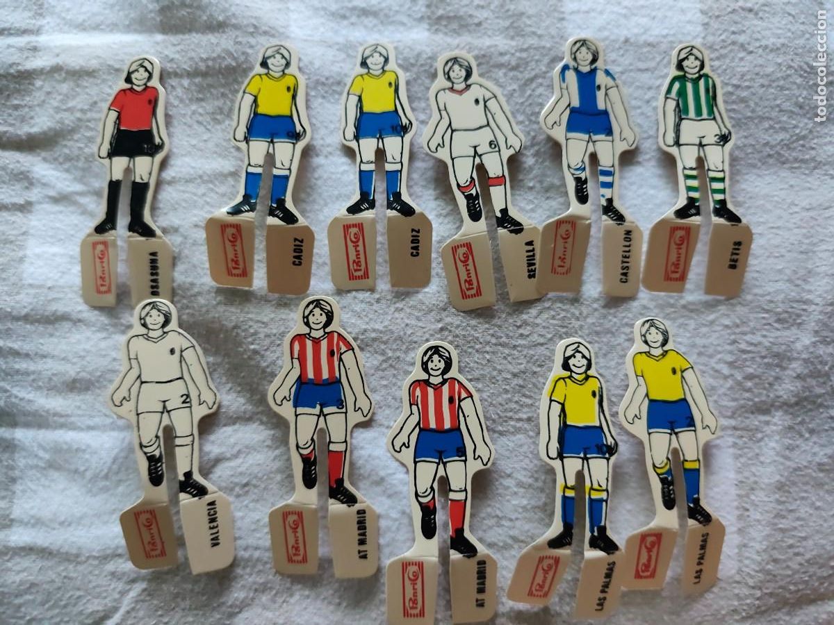 Cromos de F&uacute;tbol: Lote 11 cromos futbol troquelados Panrico