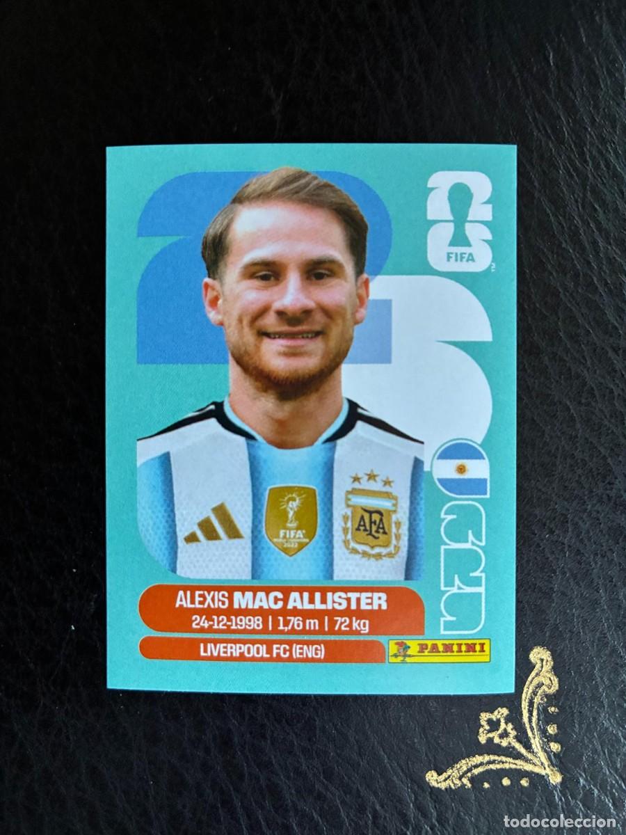 Cromos de F&uacute;tbol: ARG 9 ALEXIS MAC ALLISTER ARG9 ARGENTINA FIFA WORLD CUP MUNDIAL 2026 26 PANINI