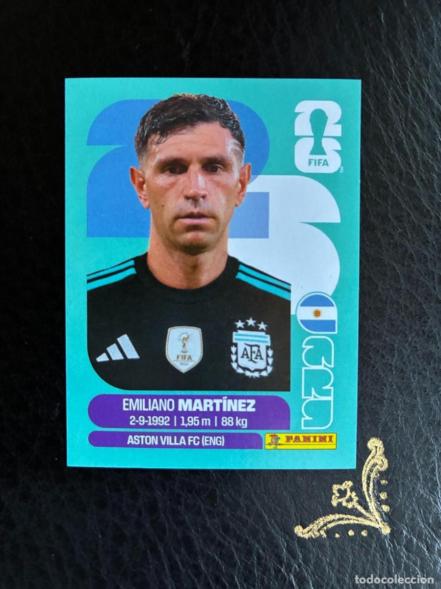 Cromos de F&uacute;tbol: ARG 2 EMILIANO MARTINEZ ARG2 ARGENTINA FIFA WORLD CUP MUNDIAL 2026 26 PANINI