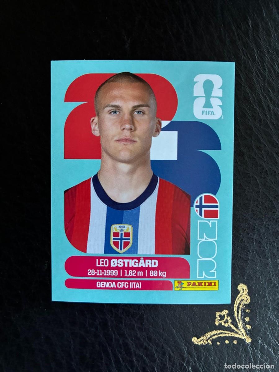 Fu&szlig;ball-Sticker: NOR 4 LEO OSTIGARD NOR4 NORUEGA FIFA WORLD CUP MUNDIAL 2026 26 PANINI