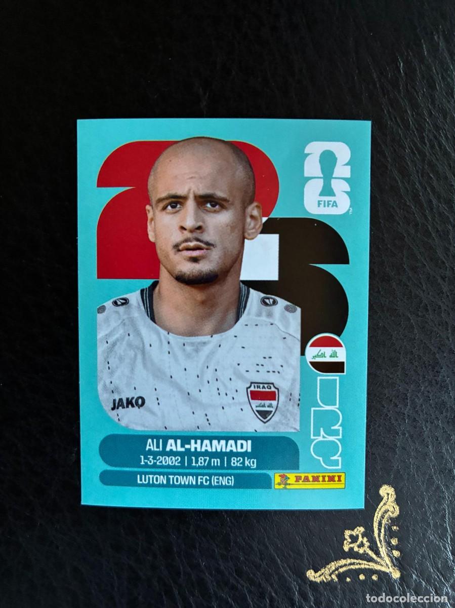 Fu&szlig;ball-Sticker: IRQ 18 ALI AL HAMADI IRQ18 IRAQ FIFA WORLD CUP MUNDIAL 2026 26 PANINI