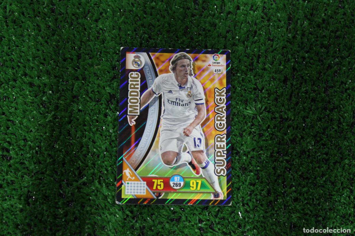Fu&szlig;ball-Sticker: 459 MODRIC SUPER CRACK ADRENALYN XL 2016 2017 16 17 LALIGA SANTANDER