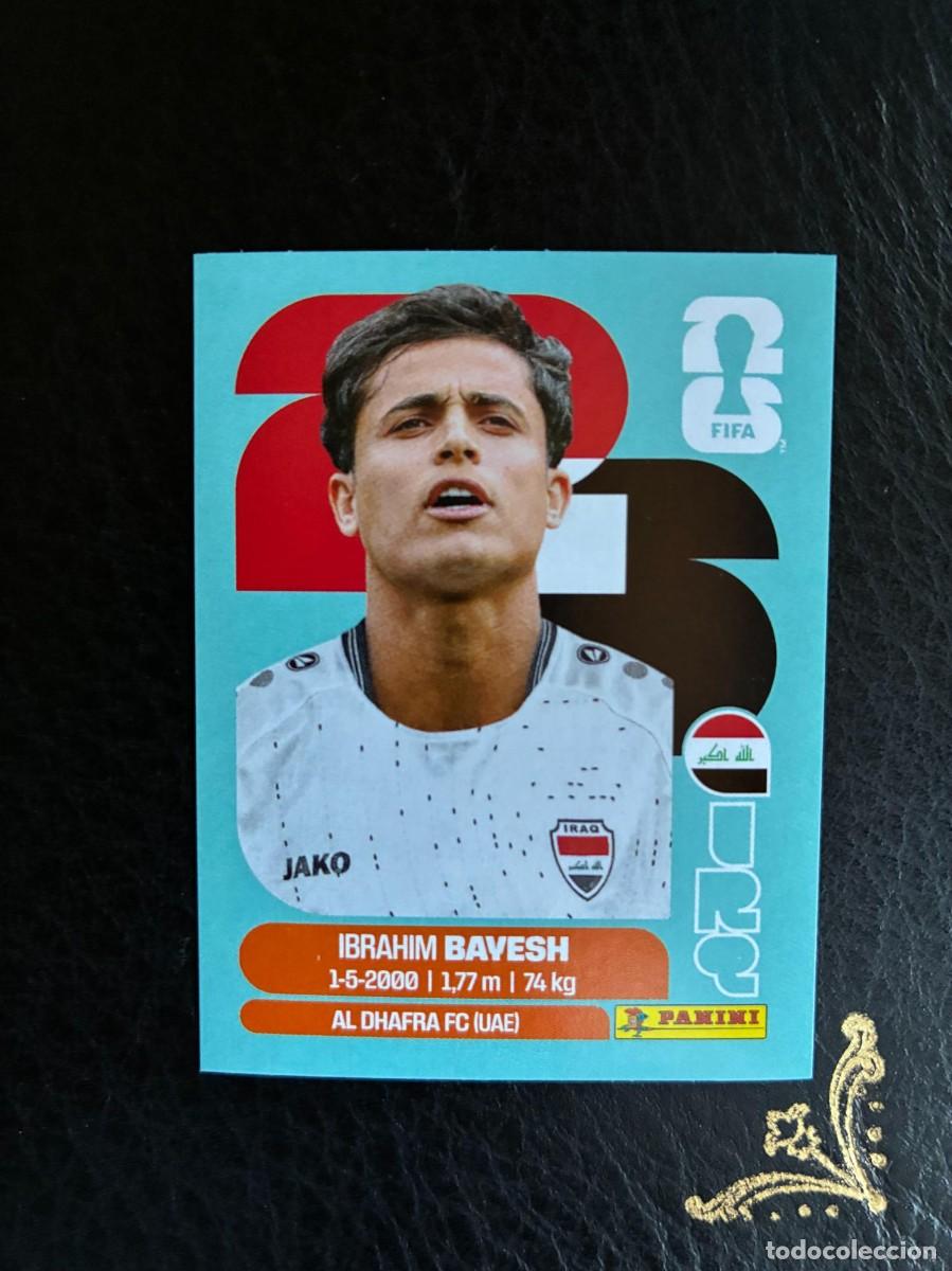 Fu&szlig;ball-Sticker: IRQ 11 IBRAHIM BAYESH IRQ11 IRAQ FIFA WORLD CUP MUNDIAL 2026 26 PANINI