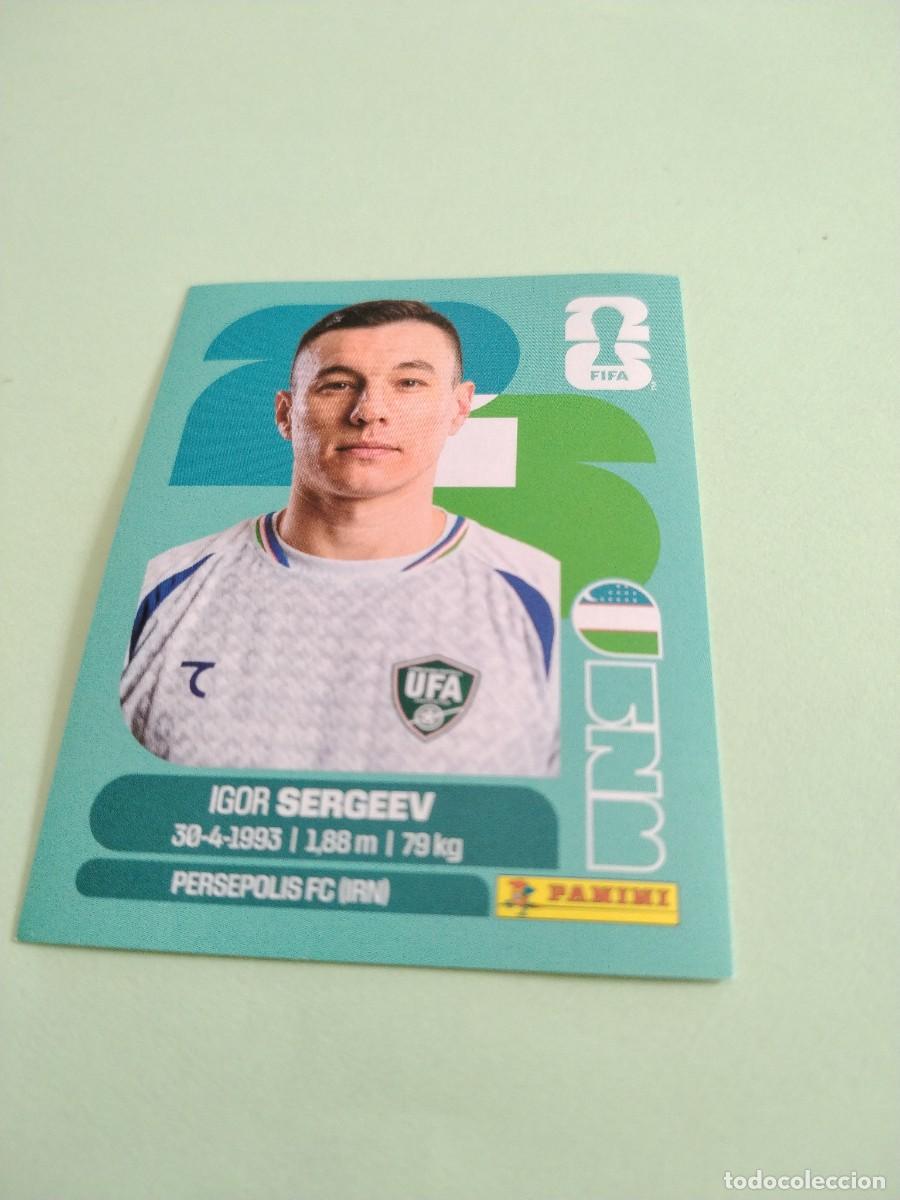 Fu&szlig;ball-Sticker: CROMO MUNDIAL 2026 - UZBEQUISTAN UZB 19