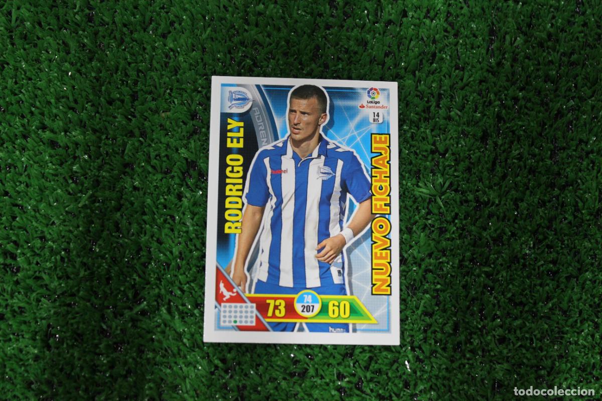 Cromos de Futebol: 14 BIS RODRIGO ELY ADRENALYN XL 2016 2017 16 17 LALIGA SANTANDER