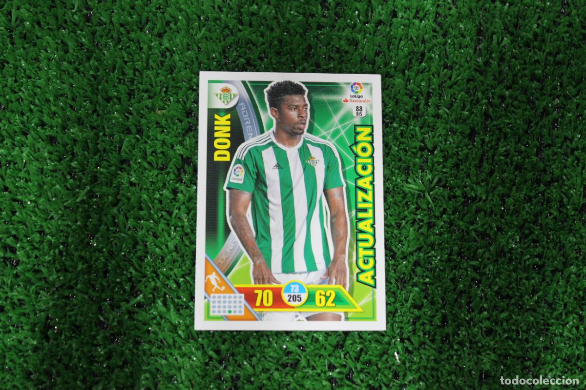 Cromos de F&uacute;tbol: 88 BIS DONK ADRENALYN XL 2016 2017 16 17 LALIGA SANTANDER