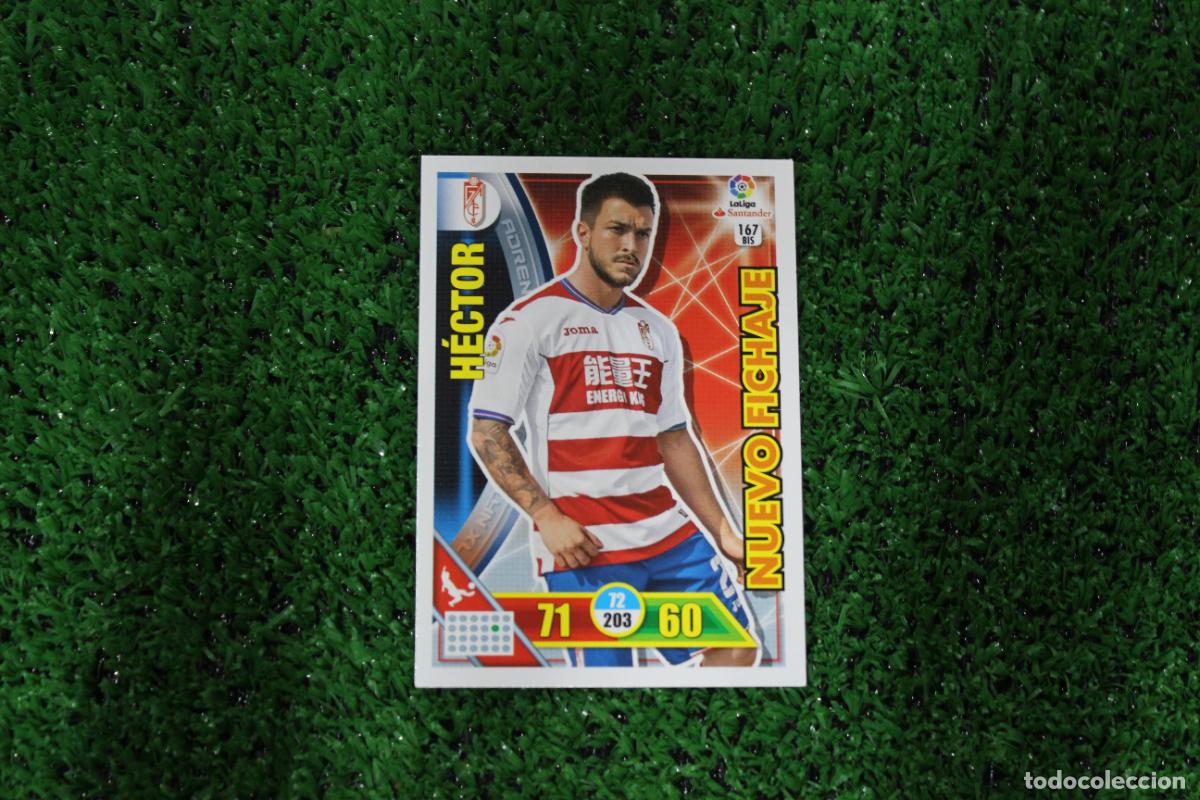Fu&szlig;ball-Sticker: 167 BIS H&Eacute;CTOR ADRENALYN XL 2016 2017 16 17 LALIGA SANTANDER