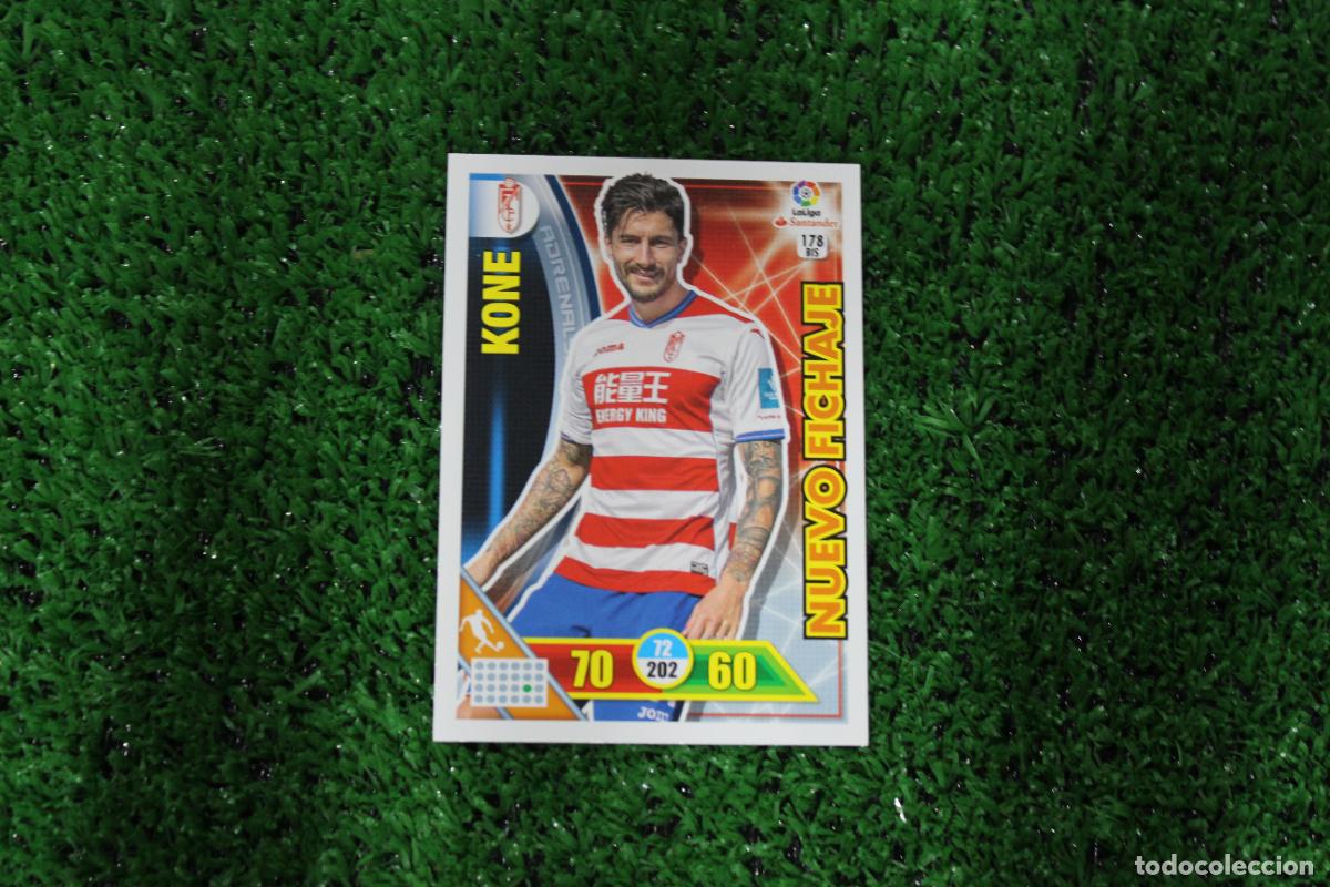 Football Stickers: 178 BIS KONE ADRENALYN XL 2016 2017 16 17 LALIGA SANTANDER